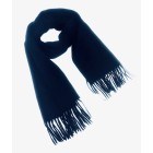 70% Cashmere 30% Wool Unisex Winter Scarf - Navy
